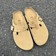 極美品 ビルケンシュトック 36 23.0 ボストン サボサンダル ラテクリーム 2025年最新】ボストンラテクリームの人気アイテム - メルカリ