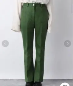 ヌバックライクフレアパンツ