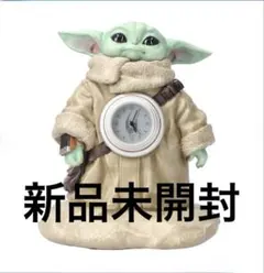 新品 STAR WARS マンダロリアン 置き時計 グローグー 時計 置時計