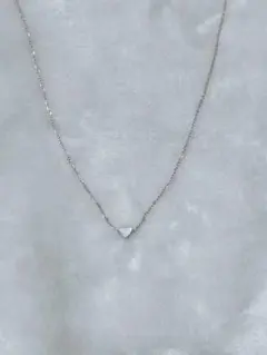 サージカルステンレス　ハート型ペンダント ネックレス