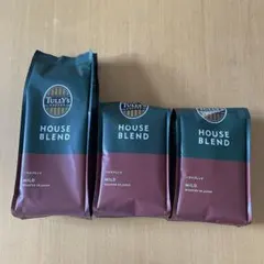 TULLY'S コーヒー ハウスブレンド　200g×3袋のサムネイル