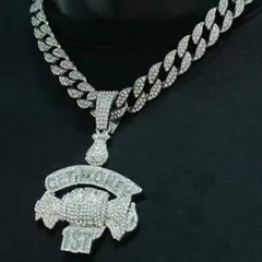 ネリー着用 Nelly ブレスレット シルバーカラー ラインストーン 5列
