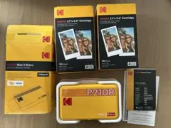 美品KODAK Mini 2 Retro P210Rカートリッジ30×2個付きのサムネイル