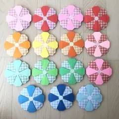 折り紙メダル　お花15個　ハンドメイド