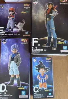 一番くじ ドラゴンボールGT フィギュア 4種セット　CDEF 一番くじ ドラゴンボールGT C D E F 4種セット - メルカリ