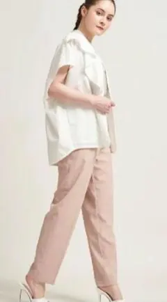 【お買得☆】yori ヨリ　トラウザーカラーパンツ34のサムネイル