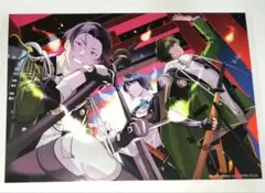 刀剣乱舞 とうらぶ 豊前江 松井江 桑名江 クリアポストカード 六周年祝画