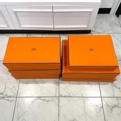⑨HERMES エルメス 空箱 17セット アパレル 服 - メルカリ