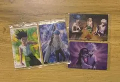 HUNTER×HUNTER イタジャガカード 4枚セット売り