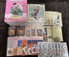 一番くじ　ドラゴンボール　A賞孫悟空＆チチ、C賞亀仙人フィギュア、下位賞セット