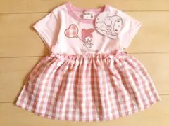 子供服マイメロディ*新品Ｔシャツ*送料無料サンリオ*ワンピース*未使用チュニックのサムネイル