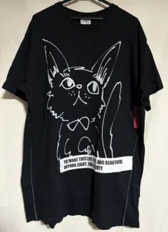 ScoLar スカラー 半袖 Tシャツ ロンT 猫 プリント