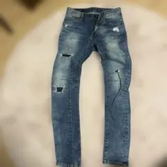 GRF ダメージ加工 ブルーデニム