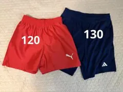 サッカーパンツ　トレーニングハーフパンツ