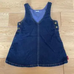 moujonjon デニム　ワンピース　90㎝