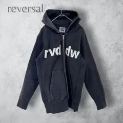 【reversal リバーサル】　裏起毛　ジップアップパーカー　内側プリントありのサムネイル