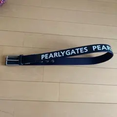 PEARLY GATES レザーベルト PGロゴ 革 ホライゾン【中古品】 - メルカリ