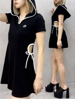 美品anonenone ダレデモレルワンピース 半袖mini ver. - メルカリ