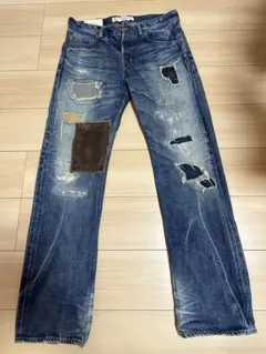 最終価格ミュージアムニューカートコバーングランジ デニムパンツ 