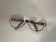 VINTAGE【HOYA】CC011Mフルリム オーバル眼鏡フレーム ゴールド