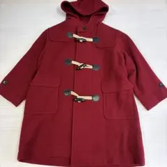 COMME CA DU MODE フード付きウールコート 110A