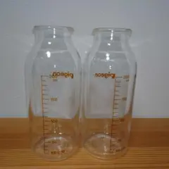 【乳首無し】pigeon 直付け 哺乳瓶 200ml 2本セット