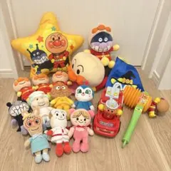 【即日発送可能】アンパンマン ぬいぐるみ おもちゃセット