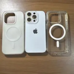 MagSafe対応 透明ケース iPhone15プロ用