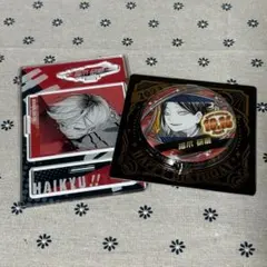 ハイキュー!!　孤爪 研磨 名場面ジオラマフィギュア バースデー缶バッジ