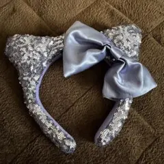 ユニバ キティ カチューシャ スパンコール