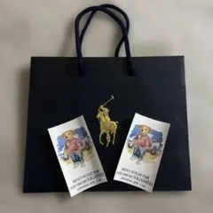 Polo Ralph Lauren ステッカー2枚　紙袋1枚