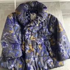 花柄 ダウン コート