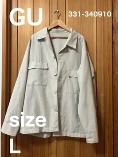 GU ドライオーバーサイズCPOシャツ