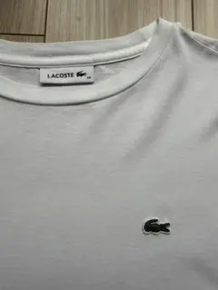 LACOSTE 半袖Tシャツ ホワイト 100%コットン
