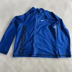 Reebok ラッシュガード ブルー 160cm ジップアップ