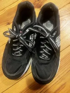 New Balance M990 ブラック スニーカー　26cm 8EEEE