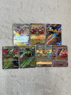 ポケモンカード ex まとめ売り 7枚セットのサムネイル