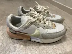 NIKE WMNS FONTANKA WAFFLE ホワイト23cm USED品