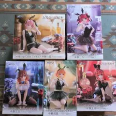 五等分の花嫁　フィギュア　Desktop Cute　五姉妹セット