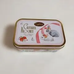 カファレル　イースター　缶ケース　うさぎ
