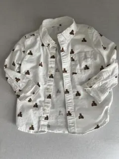 くま　長袖シャツ　babygap