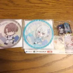 にじさんじ✕くら寿司　コースター　ガチャポン　アクリルスタンド