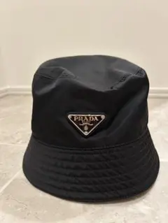 プラダ　PRADA　バケットハット　バケハ　メンズ　M プラダ PRADA 帽子 バケットハット ハット 1HC137 TES/NER/M