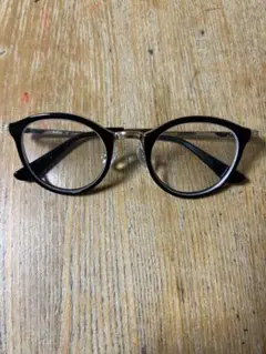 眼鏡　NEWMAN ニューマン　メガネ　黒ゴールド サングラス　ENRICO