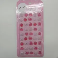 HAPPY pukupuku candy可愛い動物とハートのシール