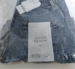 グローバルワーク　goodデニムバギーパンツ　バギージーンズ　m