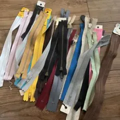多色ファスナーセット