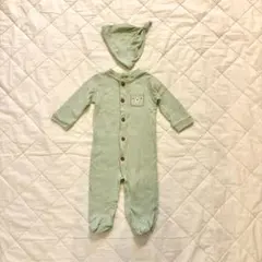 baby gear ロンパース 帽子セット 6-9m