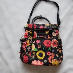 Desigual 花柄 2WAY ショルダーバッグのサムネイル