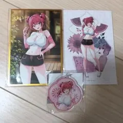 NIKKE マスト くじコレ アクリルキーホルダー 色紙 カード セット